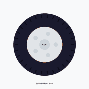 Continental CrossContact LX2 - 215/65 R16 98H
