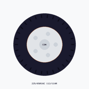 Continental VanContact 100 - 225/65 R16C 112R